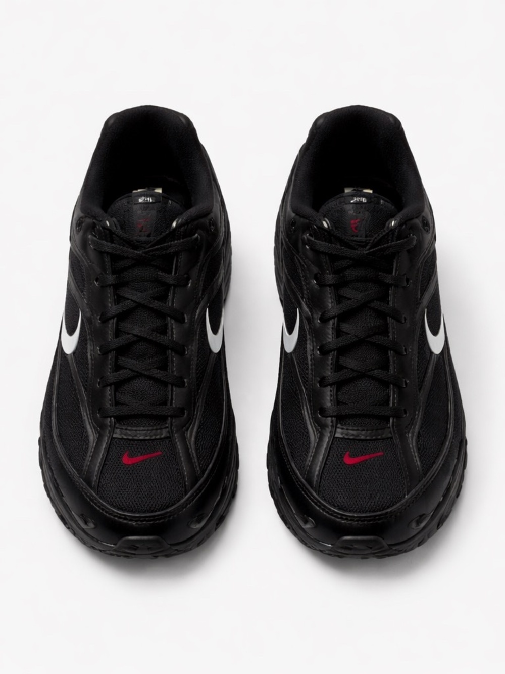 Nike Shox R4 Black Red Mens Size 11 Running Sneakers Athletic Shoes